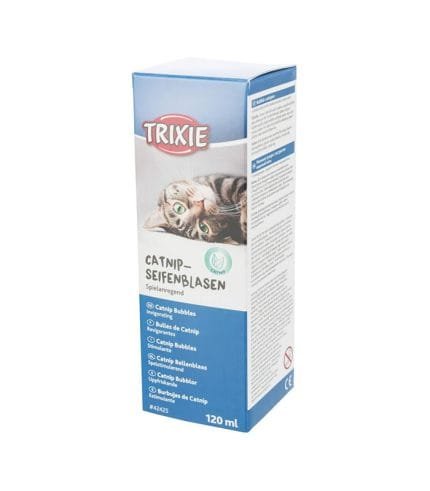 menta de gato en burbujas